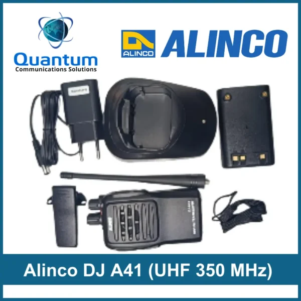 Alinco DJ A41 Box content charger battery walkie antenna connecting wire charger