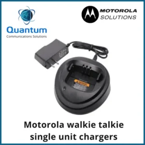Motorola single unit walkie talkie charger