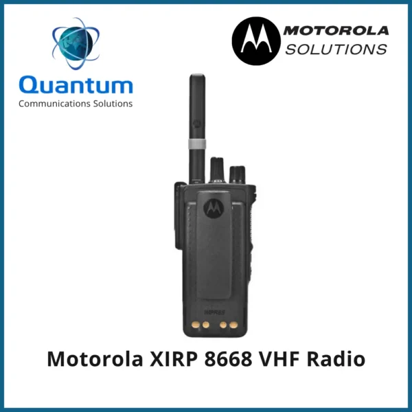Motorola XIRP 8668 VHF Radio