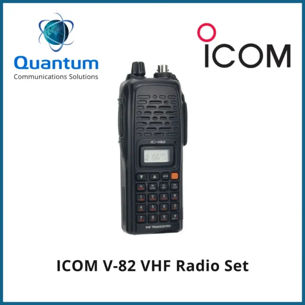 ICOM V82 VHF Radio Set