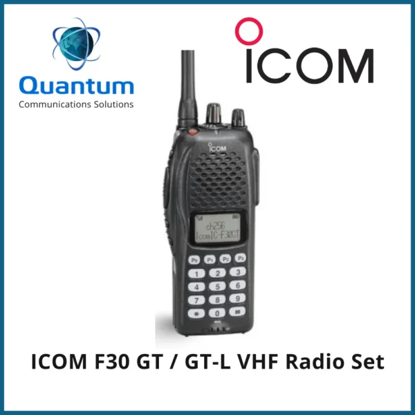 ICOM F30GT/GT-L VHF Radio Set