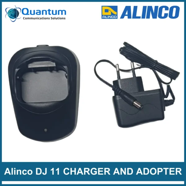 Alinco DJ11 charger and adopter